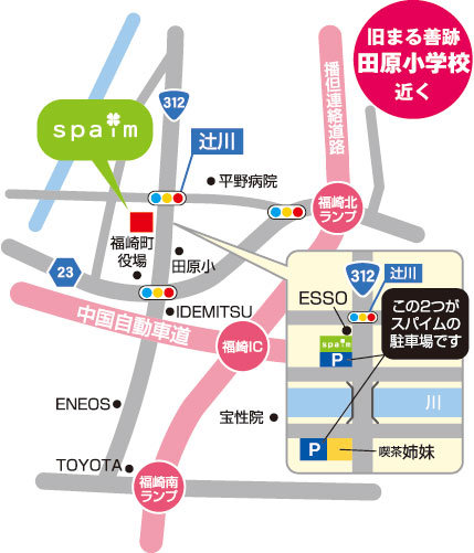 福崎店地図